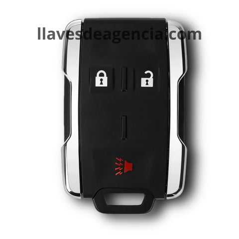 Llave cromada brillante de repuesto para Chevrolet Suburban, Tahoe, Silverado y GMC Sierra, Canyon, acabado premium sin corte