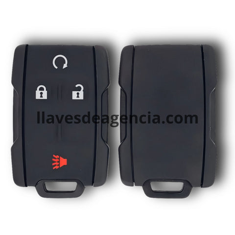Carcasa control remoto 3 botones premium reemplazo directo para Chevrolet Colorado Silverado 1500 2500 3500 Tahoe Suburban GMC Canyon Sierra Yukon 2014-2019, carcasa hueca sin componentes electrónicos, calidad superior tipo agencia