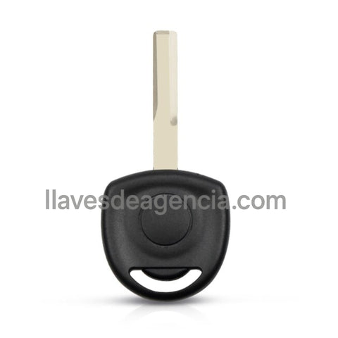 Carcasa hueca de repuesto para llave control remoto Chevrolet Corsa Astra Vectra Cruze Opel Agila Combo Meriva Tigra, incluye llave virgen sin cortar forja para cerrajero, sin tarjeta electrónica ni chip ni batería