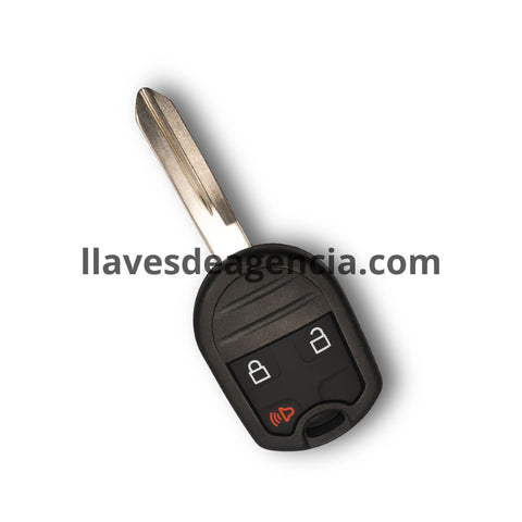 Carcasa para llave Ford F-150 Lobo Mustang Mark LT F-250 F-350 Ranger Expedition Edge 3 botones cerrar abrir pánico 2009-2015 repuesto control remoto