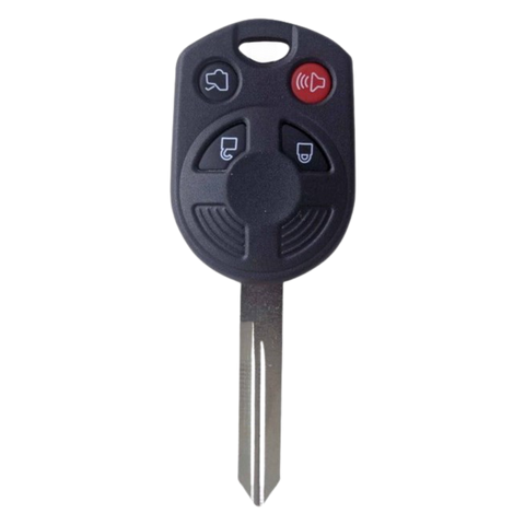 Carcasa para llave Ford Mustang Taurus Expedition Fusion Escape Focus Edge Transit Explorer Mercury Lincoln 4 botones cerrar abrir cajuela pánico 2007-2019 repuesto