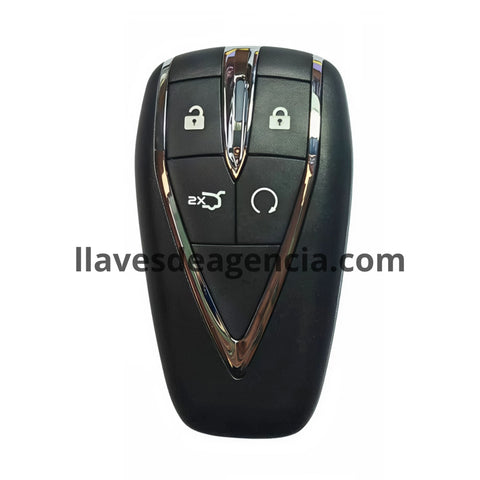 Carcasa para llave inteligente de presencia Changan CS35 Plus CS75 Plus con 4 botones abrir cerrar cajuela y arrancador, sistema keyless entry sin llave, material plástico resistente compatible con llave original