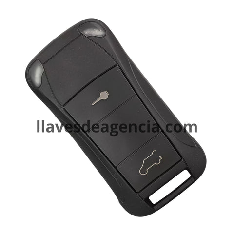 Carcasa impermeable para llave Porsche Cayenne GTS 2004-2010 con 2 botones abrir cerrar cajuela y membrana protectora contra agua