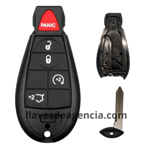 Carcasa mando distancia Jeep Grand Cherokee Commander 2008-2013 control remoto repuesto original México