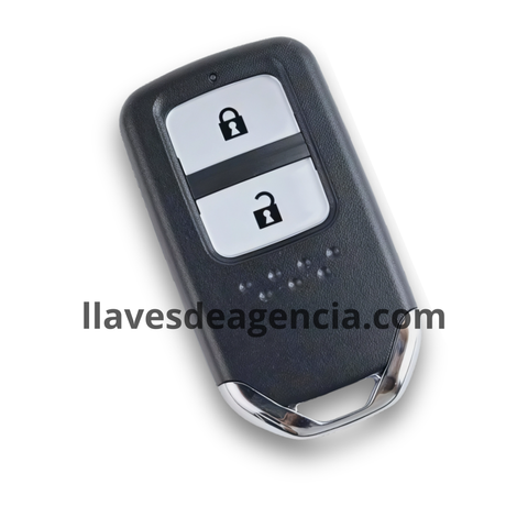 Carcasa de reemplazo llave inteligente presencia 2 botones Honda Fit CR-V City Civic Jazz Shuttle BR-V HR-V XR-V Accord Pilot Ridgeline Odyssey Grace Crider 2015-2020 abrir cerrar sin electrónica