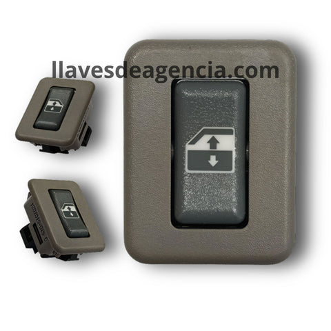 Control de seguros eléctrico sencillo GM original 1 tecla 8 pines color gris para Chevrolet Suburban Blazer GMC Jimmy 1995-2005, refacción auténtica para puertas traseras, fácil instalación