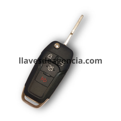 llave carcasa para Ford Abatible Figo cajuela + panico 771352