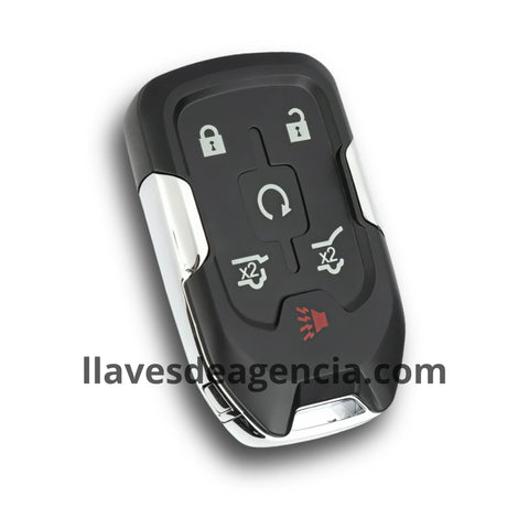 llave carcasa para Chevrolet Presencia Suburban Cheyene o Tahoe Acadia Denali con boton de cajuela cristal trasero y arrancador a distancia