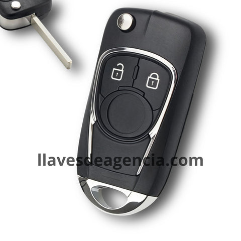 Carcasa para Chevrolet Abatible Trax 2 botones individuales mas resistentes cromada nueva edicion plastico abs