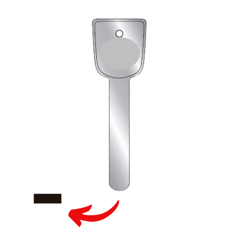 Llave virgen Honda bronce níquel HO-112 HO112 HOND-31 sin chip transponder compatible Regata Accord Civic CR-V para cerrajeros profesionales