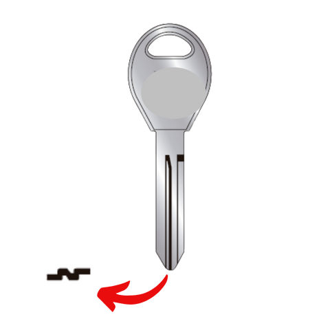 Llave virgen Nissan bronce níquel NI-91 A91 DAT-16 sin chip transponder compatible Sentra Versa Altima Tsuru Tiida March para cerrajeros profesionales