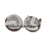 Batería Recargable LIR2020 3.6V Terminales Soldables 90° Land Rover BMW