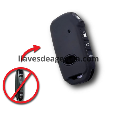 Funda Silicón Llave Inteligente Kia Sportage KX3 Aro Stinger Niro Sorento Ceed Cerato Forte Soul Telluride 2019-2021 - Calidad de Horno