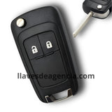 Carcasa llave abatible Chevrolet Tornado, Trax, Colorado - Diseño vista clásica, repuesto compatible y resistente