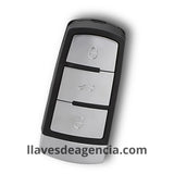 Carcasa de repuesto para llave Volkswagen Passat 2006-2013 y CC 2007-2014 sin botón de pánico, reemplazo original