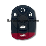 Botones de goma control remoto Cadillac STS 2005 2006 2007 5 botones abrir cerrar cajuela arranque remoto pánico repuesto