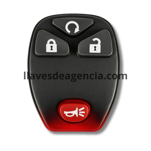 Botonera de goma interna control remoto Chevrolet 4 botones arranque remoto pánico sin carcasa repuesto instalación
