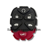 Botonera de goma interna 6 botones Chevrolet Uplander Buick Terraza Pontiac Montana Saturn Relay sin carcasa repuesto instalación
