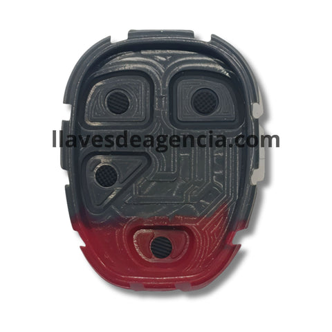 Detalle botonera goma repuesto Chevrolet Uplander Buick Terraza Pontiac Montana 05-06 Saturn Relay 4 botones puerta corrediza