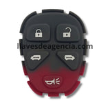 Botones de goma repuesto compatibles Chevrolet Uplander, Buick Terraza, Pontiac Montana 2005-2006, Saturn Relay 5 botones 2 puertas corredizas