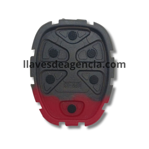 Detalle botonera goma 6 botones Chevrolet Uplander Buick Terraza Pontiac Montana Saturn Relay puertas laterales corredizas arranque remoto