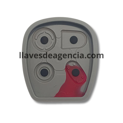 Detalle botonera goma repuesto control remoto Chevrolet Venture 97-00 Oldsmobile Silhouette Pontiac Montana Trans Sport 4 botones