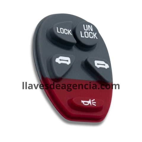 Botones de goma control remoto Chevrolet Venture Uplander 5 botones abrir cerrar puerta lateral izquierda derecha pánico repuesto
