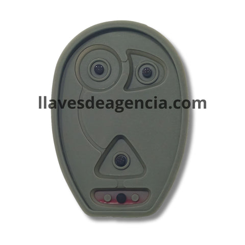 Detalle botonera goma repuesto control remoto Pontiac Aztek 01-05 Buick Century Regal Rendezvous Oldsmobile Intrigue Grand Prix 4 botones