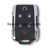 Carcasa control remoto negro cromado Chevrolet Silverado Suburban Tahoe GMC Sierra Yukon Cadillac Escalade 6 botones arrancador cajuela México