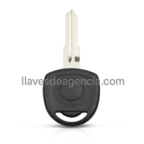 Carcasa hueca llave Chevrolet Corsa Astra Opel Agila repuesto alta calidad compatible control remoto, incluye llave virgen sin cortar forja para cerrajero, sin componentes electrónicos