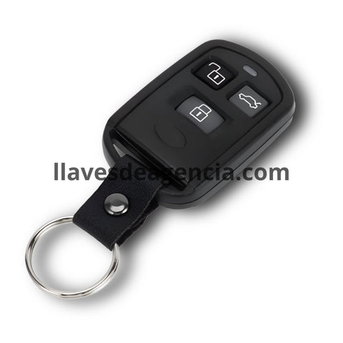 Carcasa de reemplazo para llave Kia Rio 2018, diseño de 3 botones con cajuela sin pánico, incluye lámina virgen sin cortar, material ABS resistente, repuesto de calidad