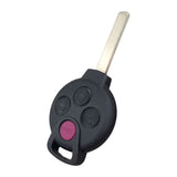 Comparativa carcasa repuesto llave Mercedes-Benz Smart Fortwo 2007-2015