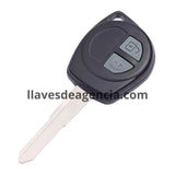 Carcasa de repuesto para llave Suzuki Swift 1998-2001 y SX4 2007-2011 con 2 botones abrir y cerrar, material plástico resistente compatible con llave original
