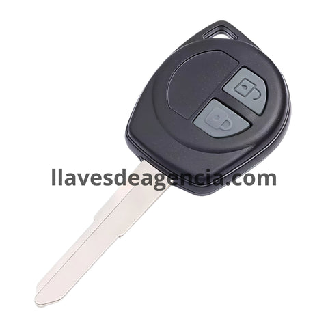 Carcasa de repuesto para llave Suzuki Swift 1998-2001 y SX4 2007-2011 con 2 botones abrir y cerrar, material plástico resistente compatible con llave original