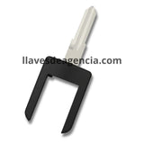 Detalle carcasa media llave Chevrolet Corsa Meriva Tornado corte izquierdo vista frontal