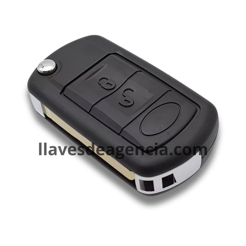 Carcasa de repuesto para llave abatible Land Rover Range Rover Discovery Freelander, diseño tipo navaja con 3 botones