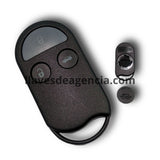Carcasa de reemplazo para control remoto tipo llavero Nissan Cefiro A32 A33 con 3 botones cerrar abrir cajuela, compatible con Altima, Maxima, Frontier, Quest, Pathfinder, Infiniti I30, QX4 1996-2000, material ABS negro mate, diseño compacto tipo llavero