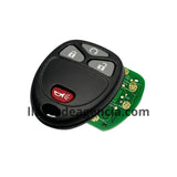 Control remoto 4 botones abrir cerrar cajuela pánico KOBGT04A 315MHz Chevrolet Suburban Tahoe Traverse GMC Yukon