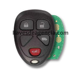 Control remoto 4 botones abrir cerrar puerta corrediza pánico OUC60270 315MHz GMC Savana Chevrolet Express cargo van