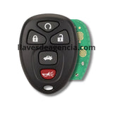 Control remoto 5 botones abrir cerrar cajuela arrancador pánico OUC60270 315MHz Chevrolet Traverse Buick Enclave GMC Acadia