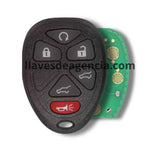 Control remoto 6 botones abrir cerrar arrancador cristal cajuela pánico OUC60270 315MHz Cadillac Escalade GMC Yukon Denali SUV Premium