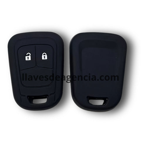 Funda protector silicón llave 2 botones Chevrolet Camaro Sonic Cruze Malibu Volt Spark Equinox Aveo Opel Vauxhall Astra Insignia colores intensos antiderrapante impermeable México