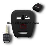 Funda protector silicón llave 3 botones Chevrolet Astra Zafira Opel Vauxhall Vectra Omega negro antiderrapante impermeable México
