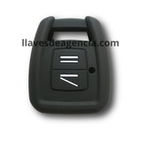 Funda protector silicón llave 3 botones Chevrolet Astra Zafira Opel Vauxhall Vectra Omega negro antiderrapante impermeable México