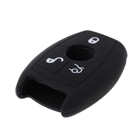 Funda protector silicón para llave Mercedes Benz 3 botones Clase C E S G M R L SL Sprinter calidad horno antideslizante