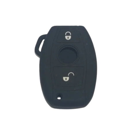 Funda protector silicón para llave Mercedes Benz Clase A Sprinter 2 botones pánico calidad horno antideslizante