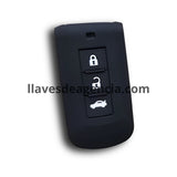 Funda protector de silicón antideslizante para llave Mitsubishi Mirage Outlander Wing Gods Lancer y Dodge Attitude calidad de horno resistente a altas temperaturas