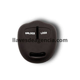 Funda protector de silicón antideslizante para llave Mitsubishi Outlander Colt Lancer EX Grandis Galant Pajero ASX Mirage Triton 2 botones calidad de horno resistente a altas temperaturas