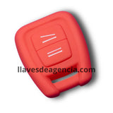 Funda silicón llave 3 botones Chevrolet Astra Zafira Opel Vauxhall Vectra Omega rojo antiderrapante impermeable resistente México