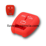 Funda silicón llave 3 botones Chevrolet Astra Zafira Opel Vauxhall Vectra Omega rojo antiderrapante impermeable resistente México